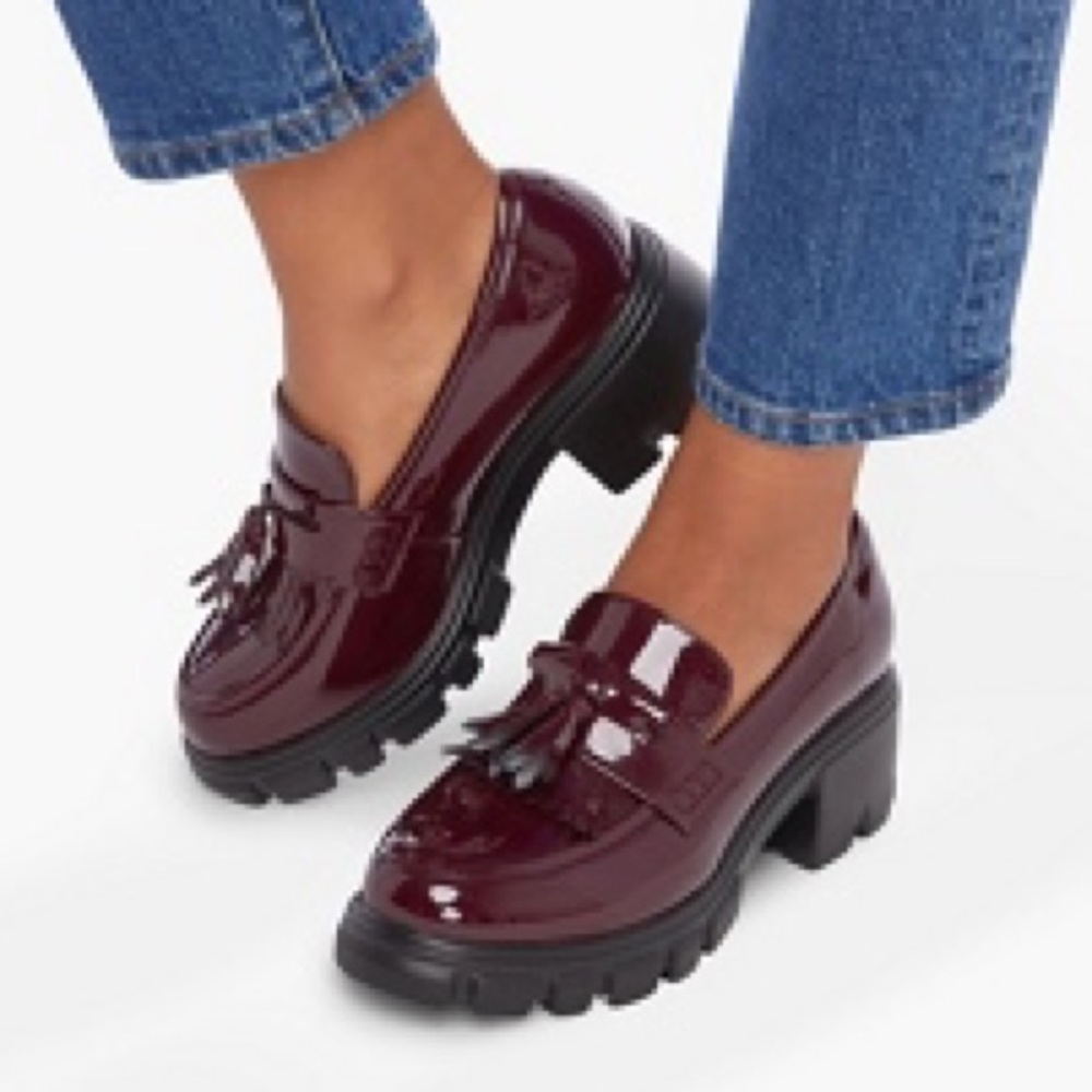 Just fab Sofia oxblood red